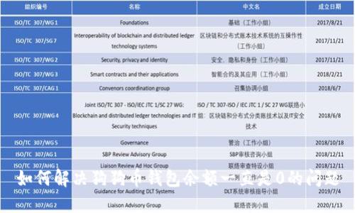 如何解决狗狗币钱包余额一直是0的问题