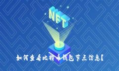 如何查看比特币钱包节点