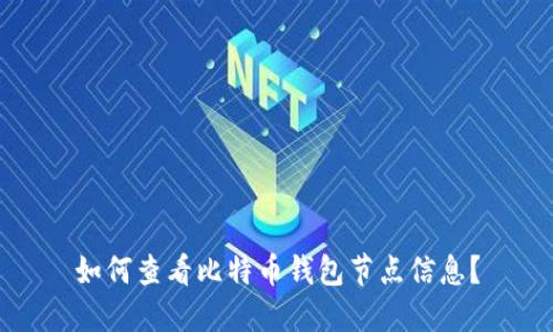 如何查看比特币钱包节点信息?