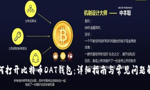如何打开比特币DAT钱包:详细指南与常见问题解答