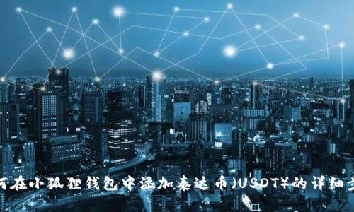 如何在小狐狸钱包中添加泰达币(USDT)的详细步骤