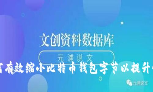 如何有效缩小比特币钱包字节以提升性能