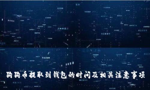 狗狗币提取到钱包的时间及相关注意事项